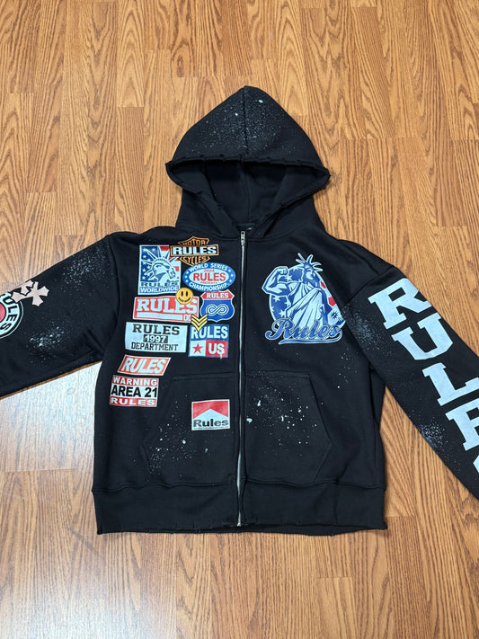 Patch work full zip re released